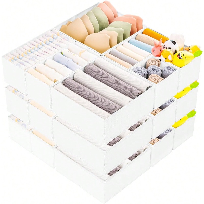 Baby Clothing Storage - منظم أدراج ملابس من 15 قطعة
