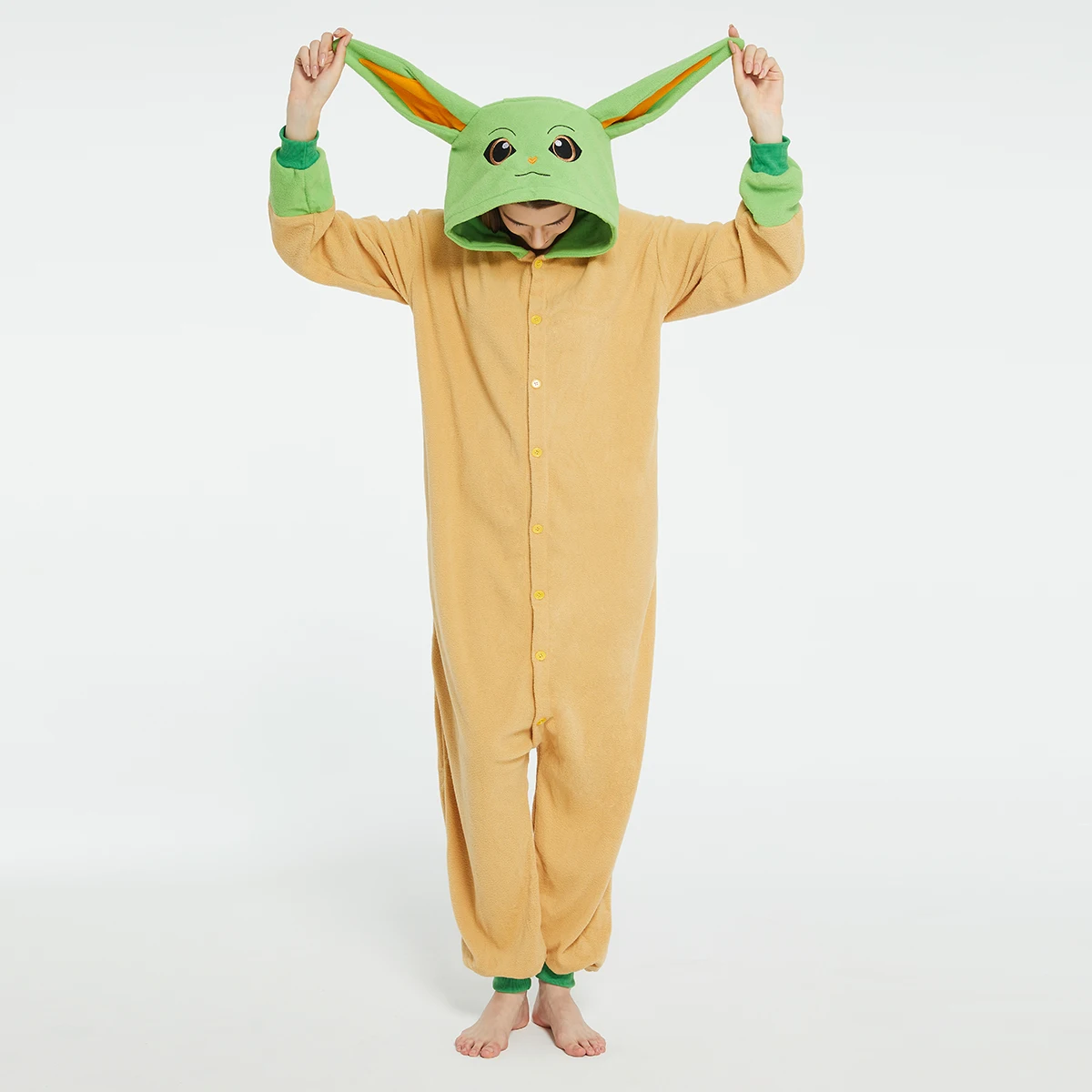 Baby Clothing Unisex - الكبار يودا بيبي جروغو نيسيس هالوين
