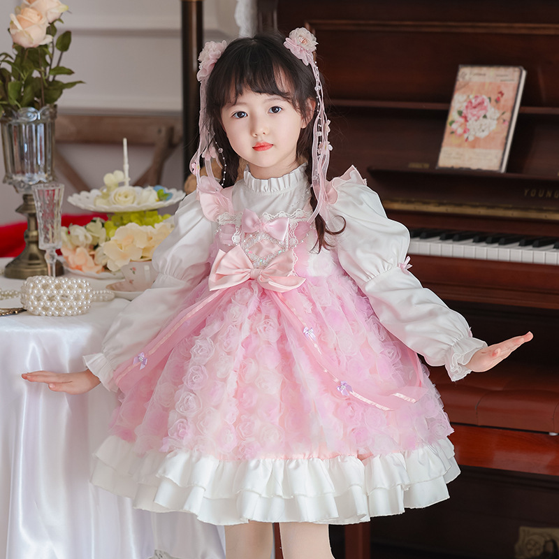Baby Clothing Quality - ملابس أطفال ربيعية للبنات، فستان أميرة