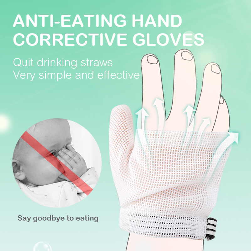 Baby Mittens Scratch - طفل مكافحة الأكل قفازات لليدين تنفس