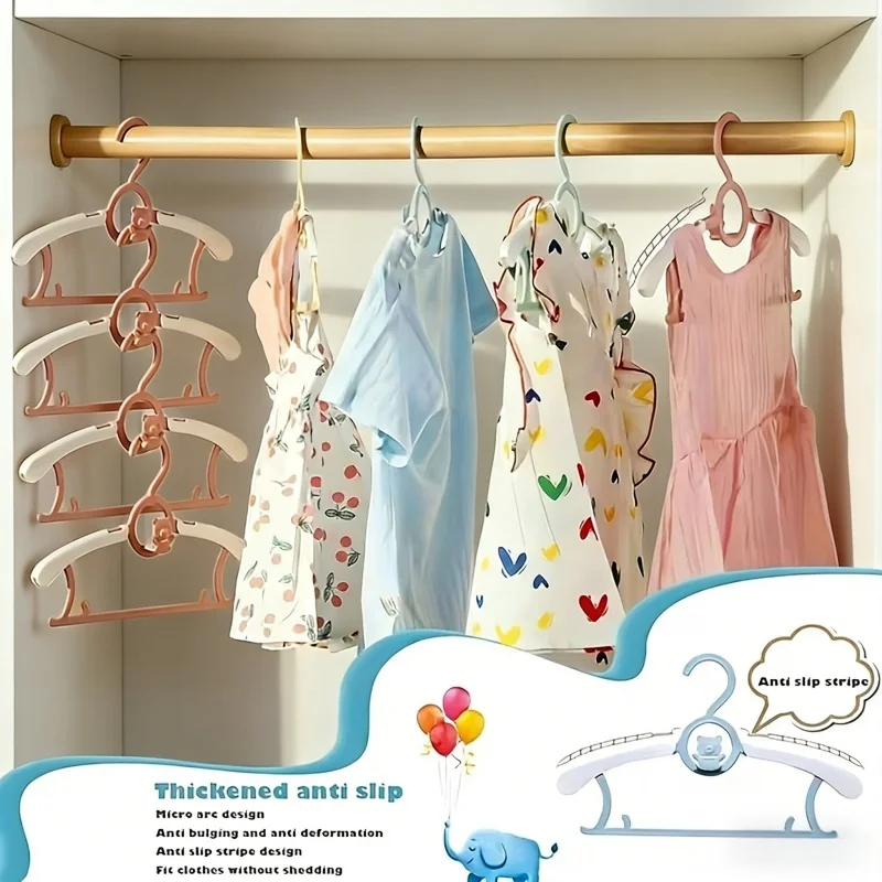 Baby Clothing Wardrobe - 30 قطعة من شماعات ملابس الأطفال