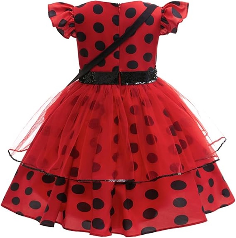 زي تنكري للفتيات فستان أحمر من - مراجعة Baby Clothing Sizes وسعره