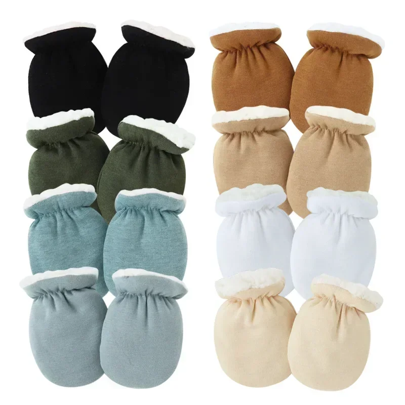 القفازات الصوف الدافئة الوليد  - مراجعة Baby Mittens Scratch وسعره