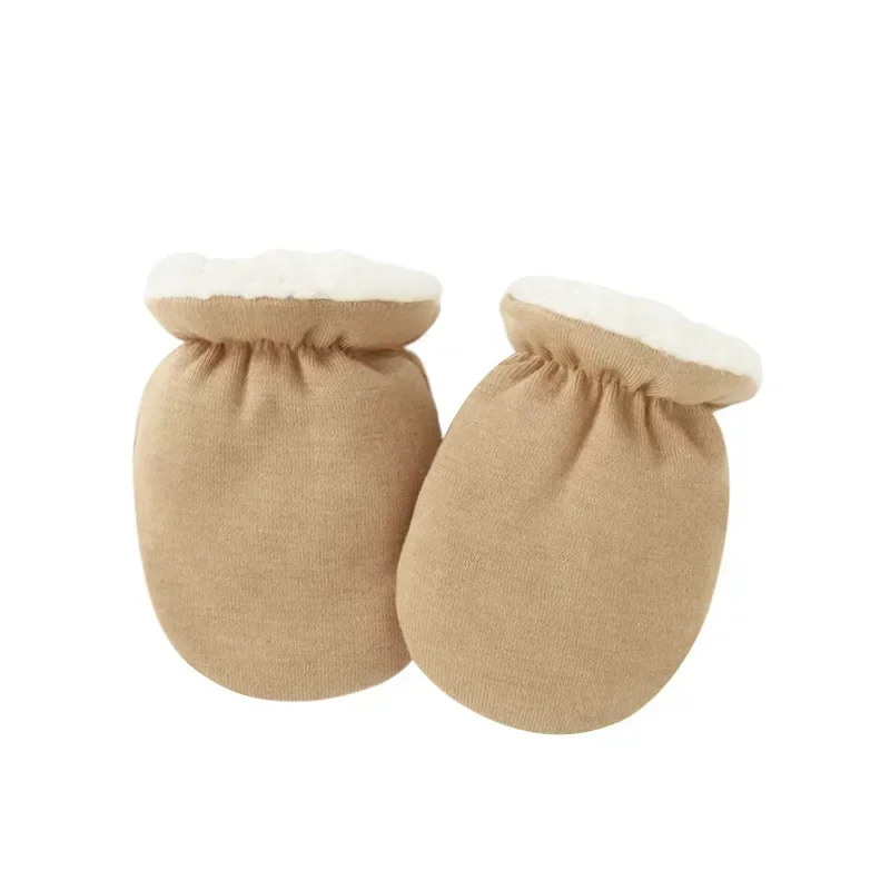 القفازات الصوف الدافئة الوليد  - مراجعة Baby Mittens Scratch وسعره