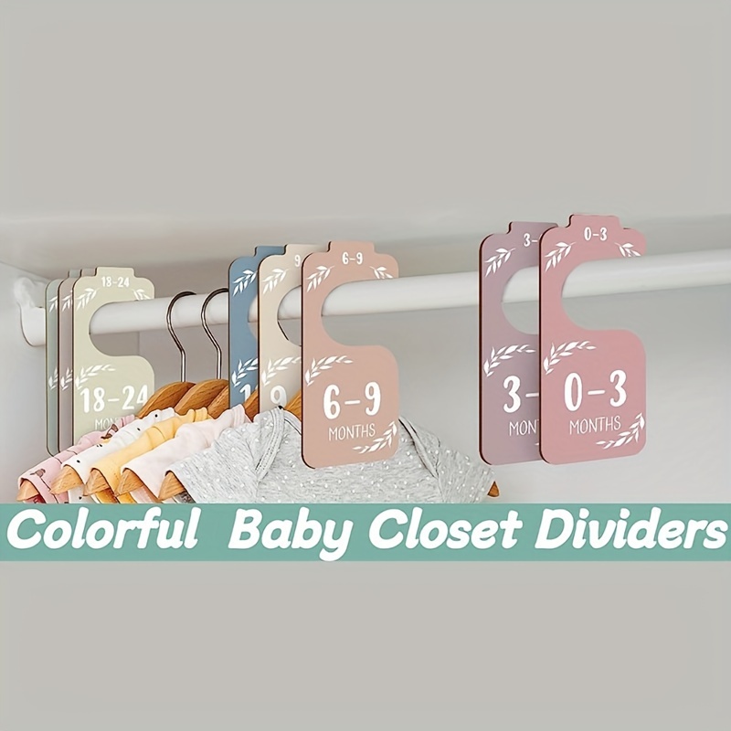 8 قطع فواصل خزانة أطفال خشبية  - مراجعة Baby Clothing Wardrobe وسعره