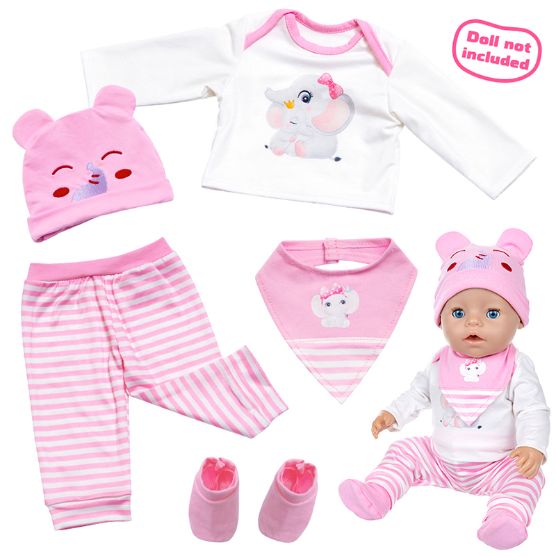 مجموعة ملابس للدمى مقاس 16-18  - مراجعة Baby Clothing Unisex وسعره