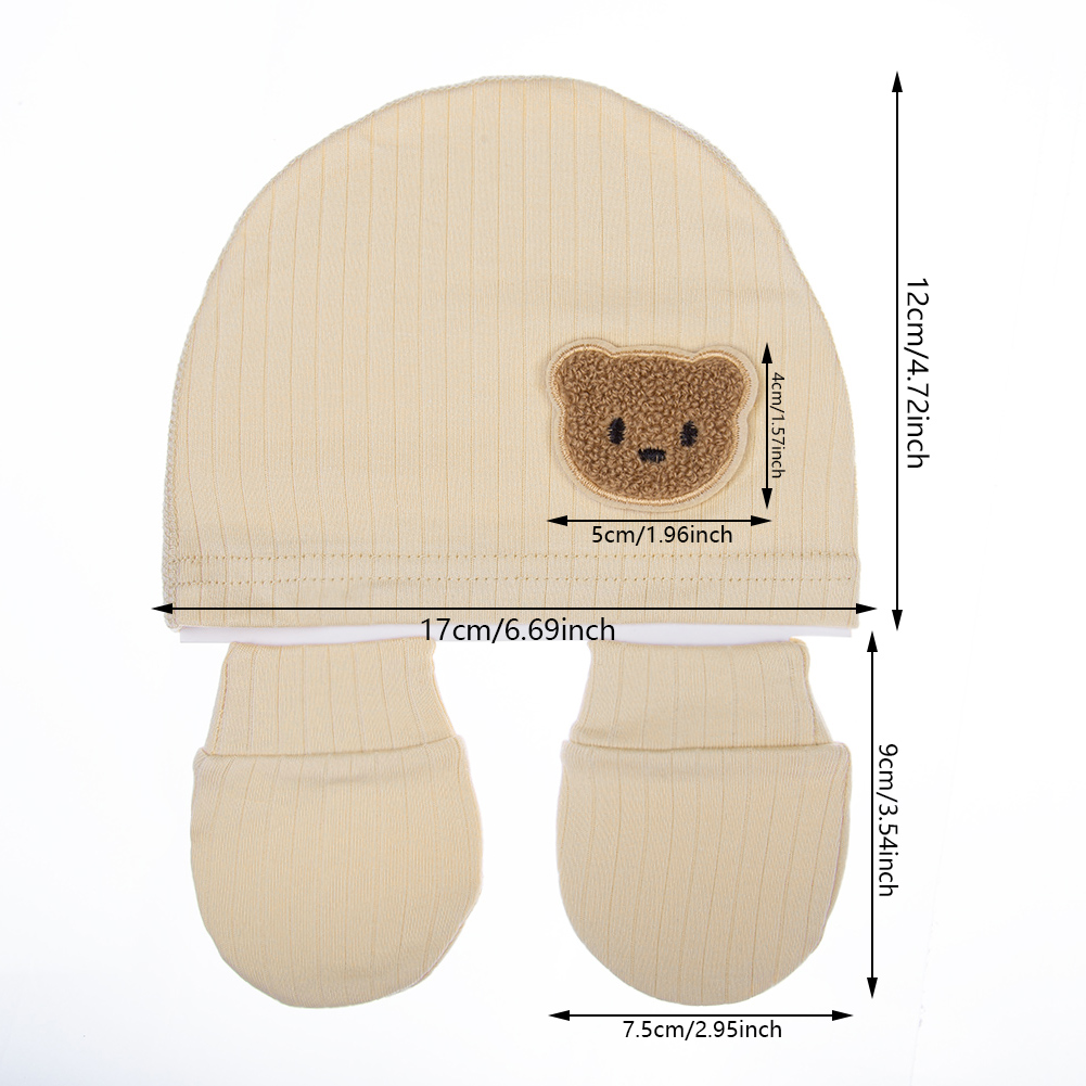 3 قطعة/المجموعة القطن الوليد ا - مراجعة Baby Mittens Scratch وسعره