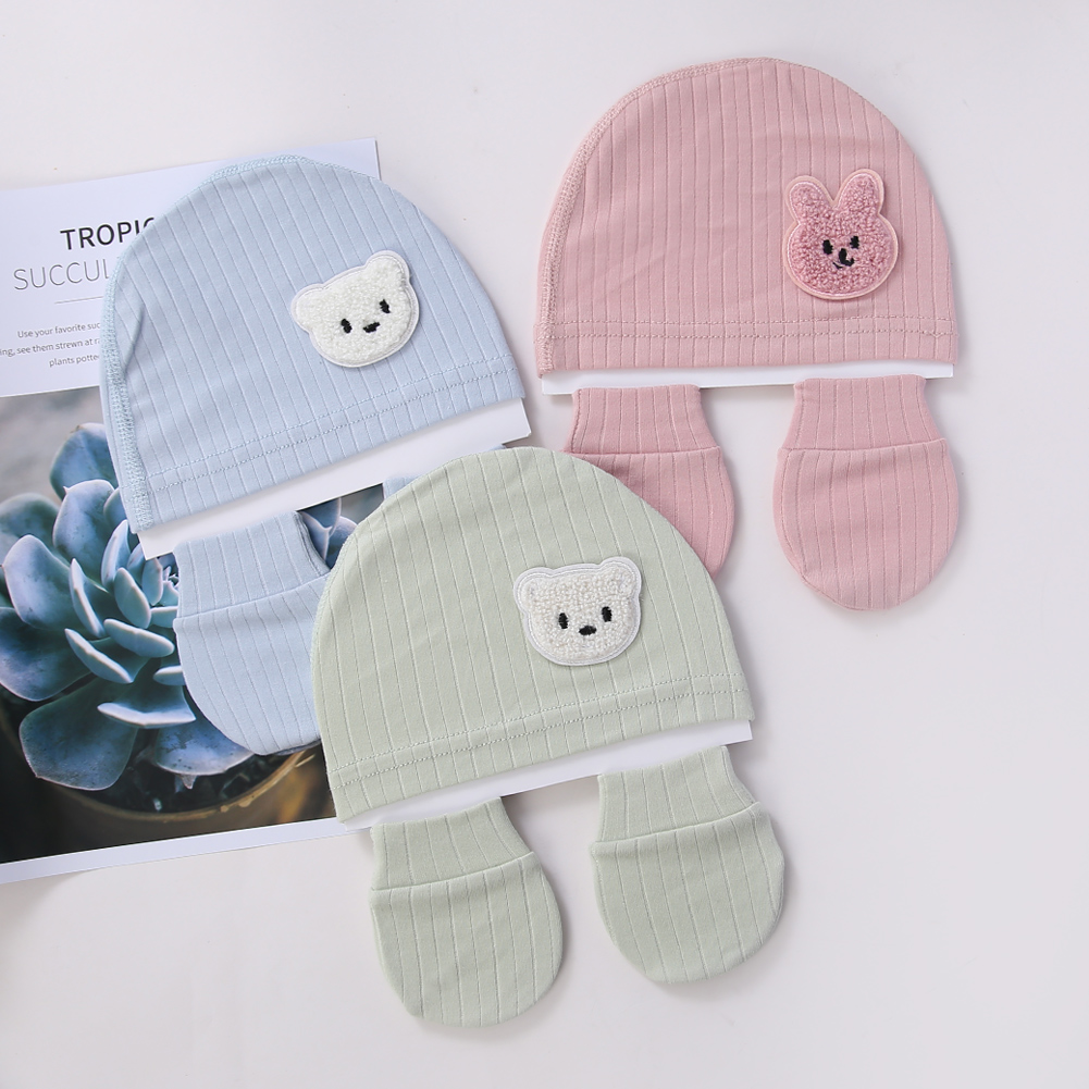 3 قطعة/المجموعة القطن الوليد ا - مراجعة Baby Mittens Scratch وسعره