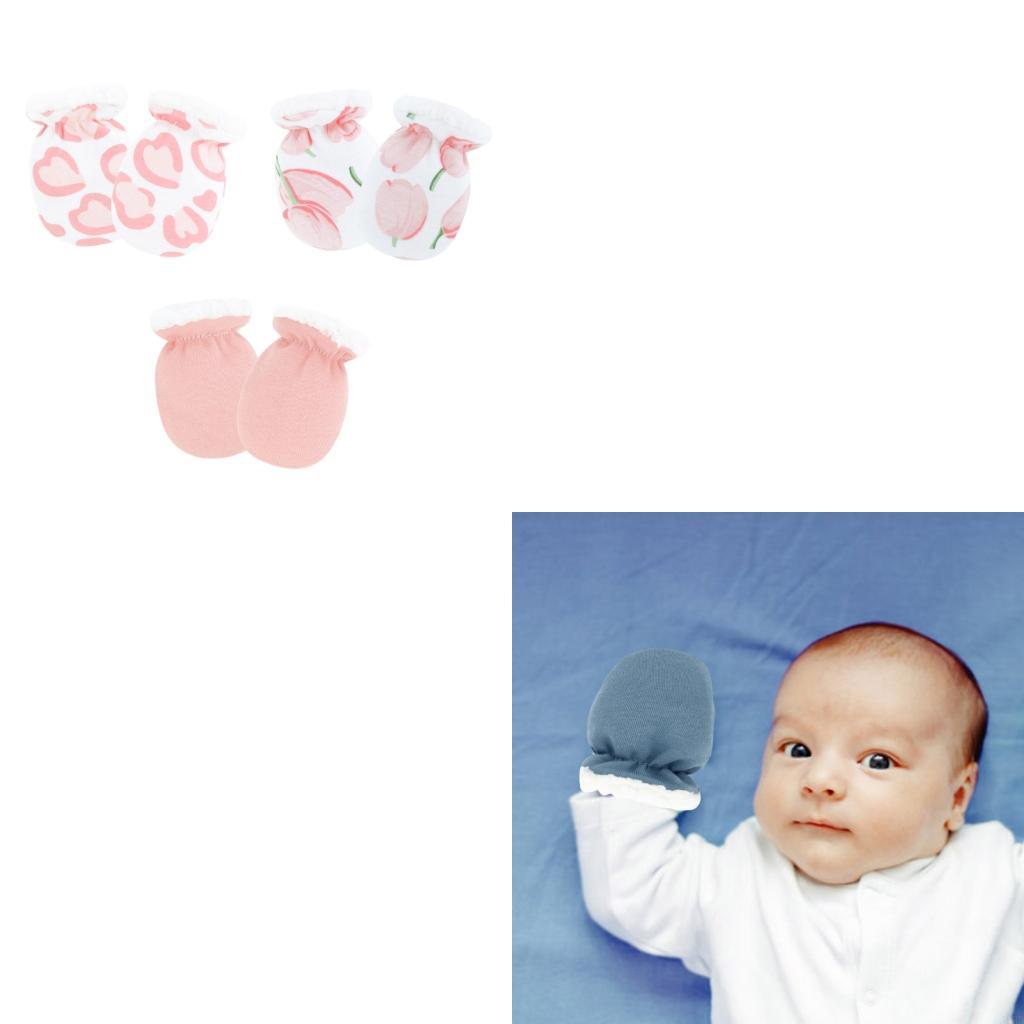مجموعة J2HD من 3 قفازات صوف خد - مراجعة Baby Mittens Scratch وسعره