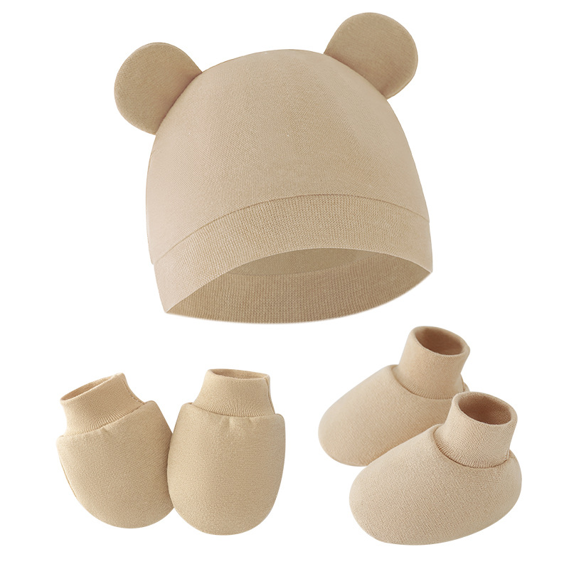 لطيف الطفل قبعة الوليد بونيه ق - مراجعة Baby Mittens Scratch وسعره