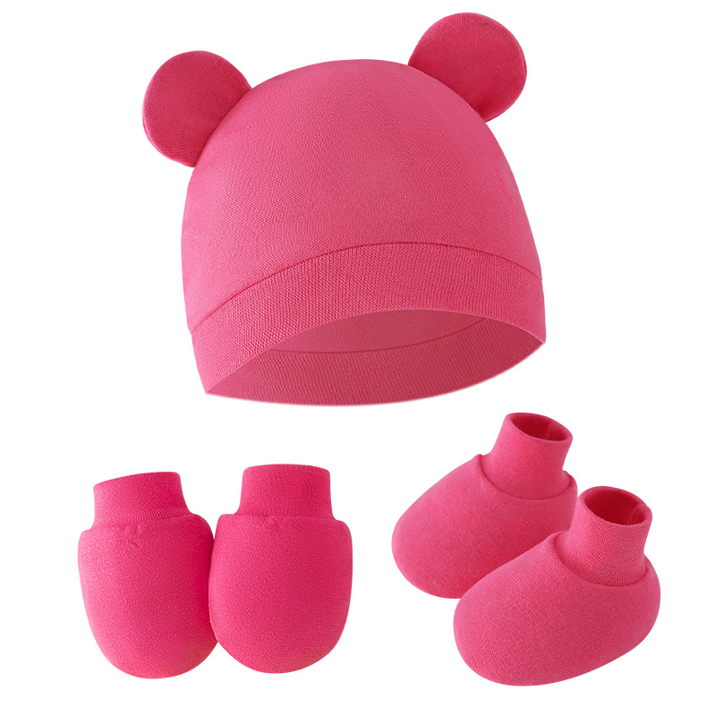 لطيف الطفل قبعة الوليد بونيه ق - مراجعة Baby Mittens Scratch وسعره