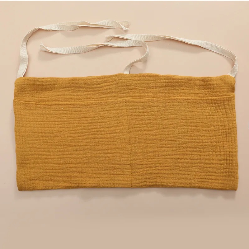 منظم سرير أطفال بجيبين، حقيبة  - مراجعة Baby Clothing Storage وسعره