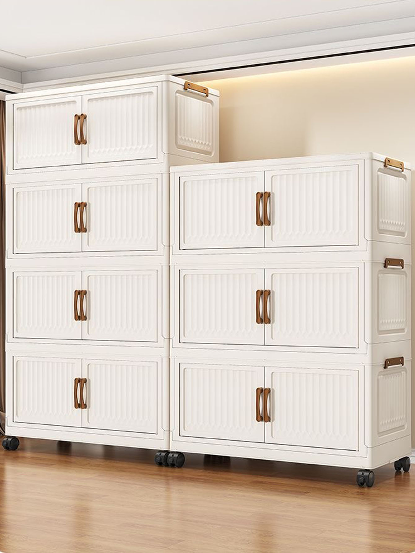 خزانة ملابس بلاستيكية متعددة ا - مراجعة Baby Clothing Storage وسعره