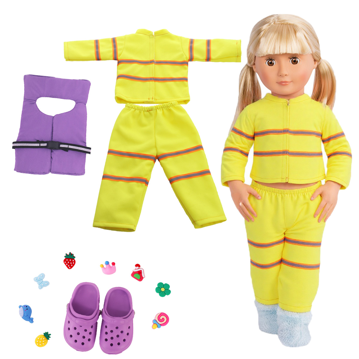 ملابس سباحة بتصميم قشور السمك  - مراجعة Baby Clothing Unisex وسعره