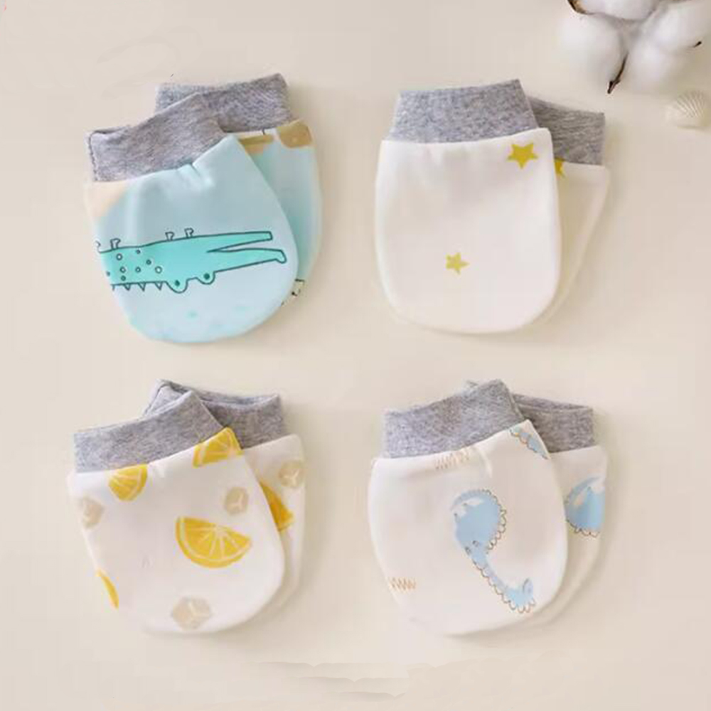 قفاز قطني ناعم لحديثي الولادة  - مراجعة Baby Mittens Scratch وسعره