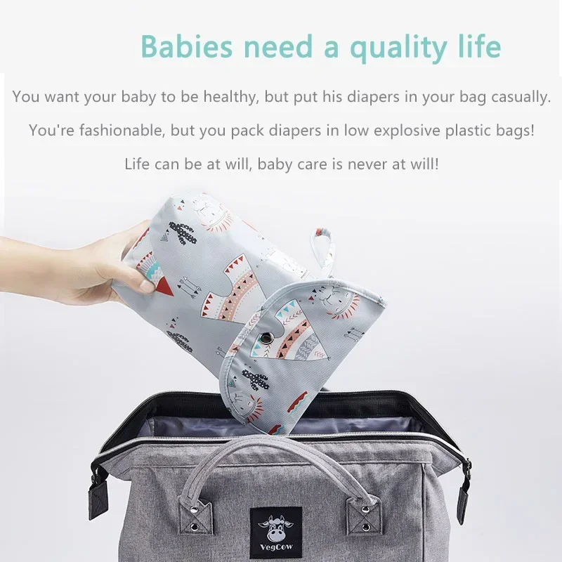حقيبة منظم حفاضات الأطفال قابل - مراجعة Baby Clothing Storage وسعره