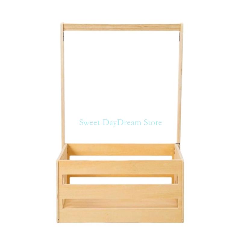 Y88C Wooden Baby Showers هدية  - مراجعة Baby Clothing Storage وسعره