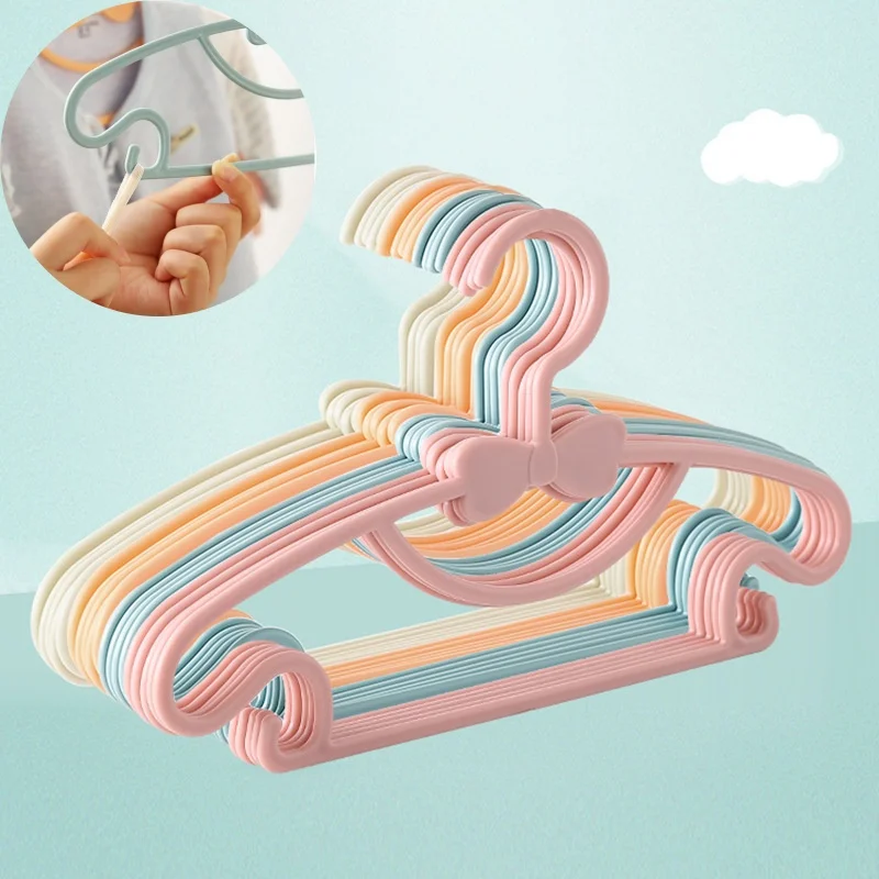 5-50 قطعة شماعات الطفل البلاست - مراجعة Baby Clothing Storage وسعره